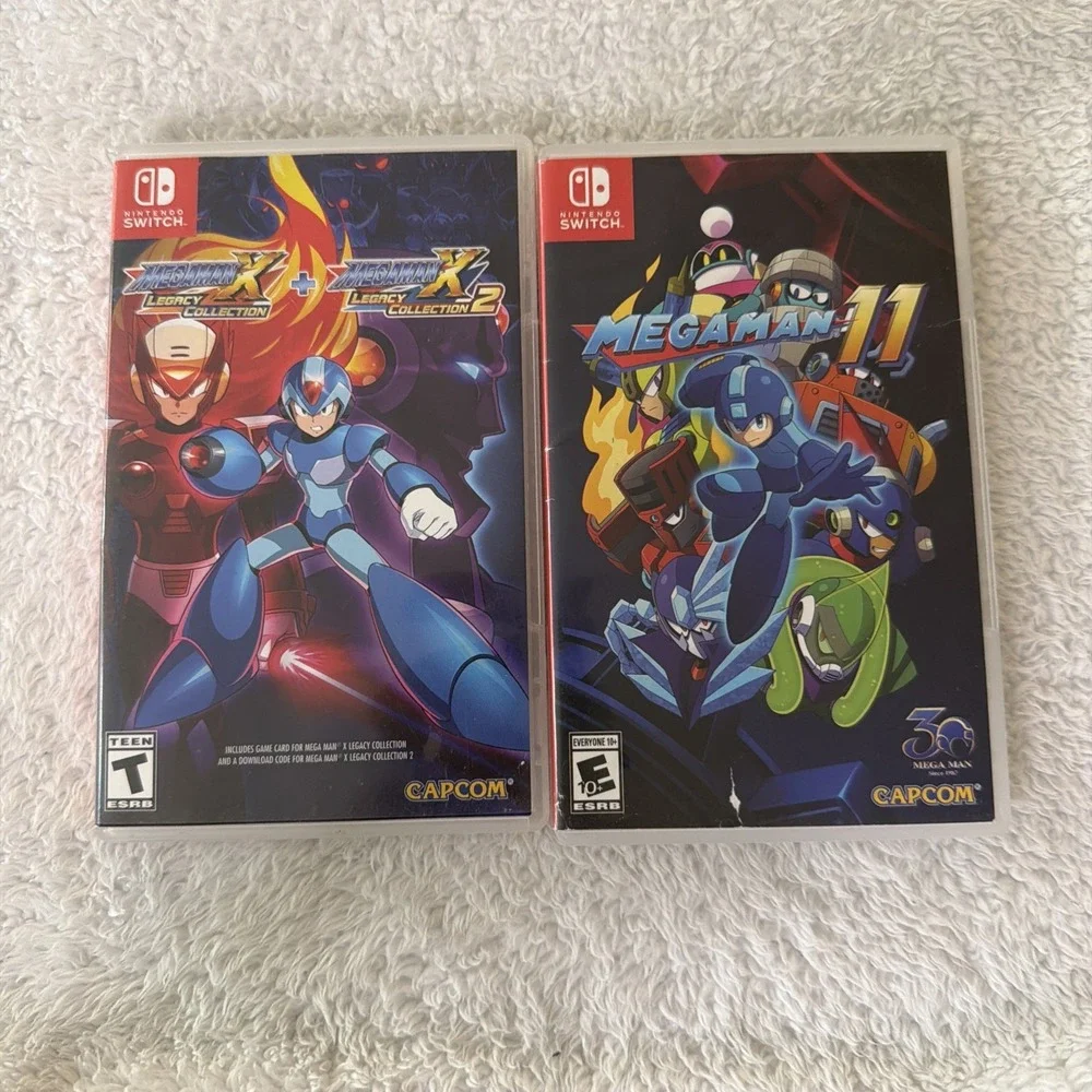 Mega Man X Legacy Collection 1 + 2 + 11 Nintendo Switch Megaman Video Game